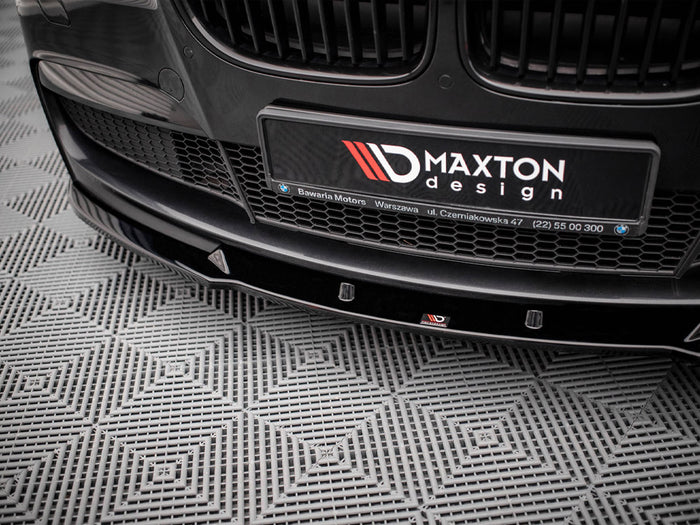 BMW 7 M-pack F01 (2008-2013) Front Splitter V.2 - Maxton Design