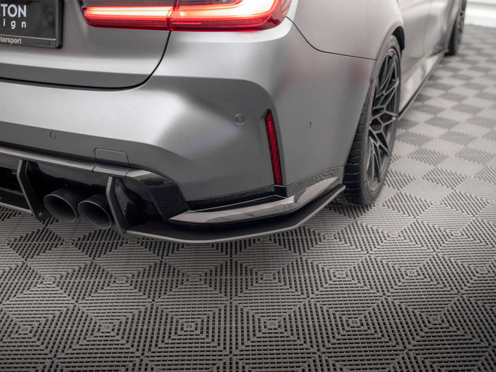 BMW M3 G80 (2021-) Street PRO Rear Side Splitters - Maxton Design