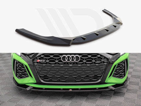 Audi RS3 8Y (2020-) Front Splitter V.1 - Maxton Design