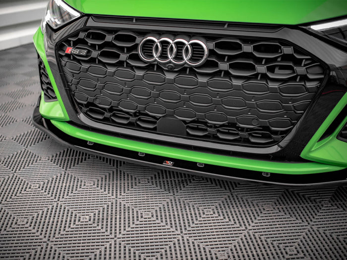 Audi RS3 8Y (2020-) Front Splitter V.2 - Maxton Design