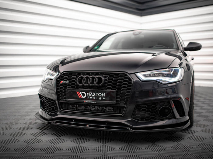 Audi A6 RS6 Look C7 (2011-2017) Front Splitter - Maxton Design