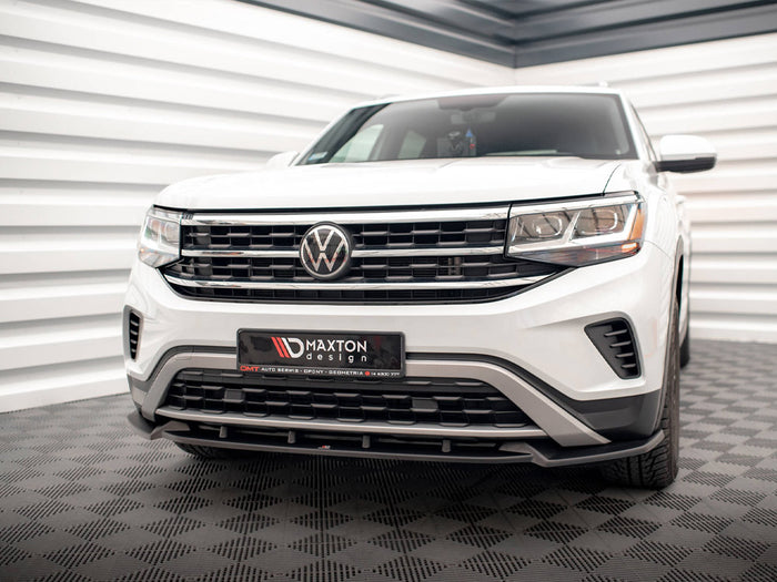 VW Atlas Cross Sport (2020-) Front Splitter V.1 - Maxton Design