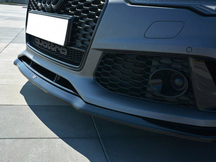 Audi RS7 C7 Facelift (2014-2017) Front Splitter V.2 - Maxton Design