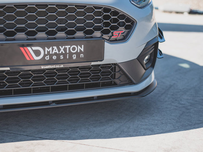 Ford Fiesta Mk8 ST / ST Line (2017-) Racing Durability Front Splitter - Maxton Design