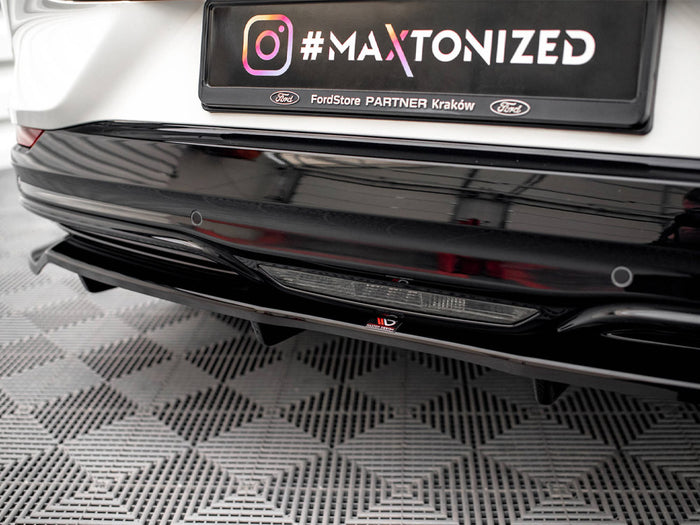 Ford Mustang Mach-e MK1 Central Rear Splitter - Maxton Design