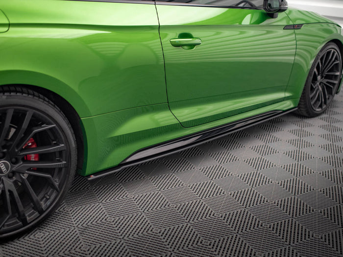 Audi RS5 Coupe F5 Facelift Street PRO Side Skirts Diffusers - Maxton Design