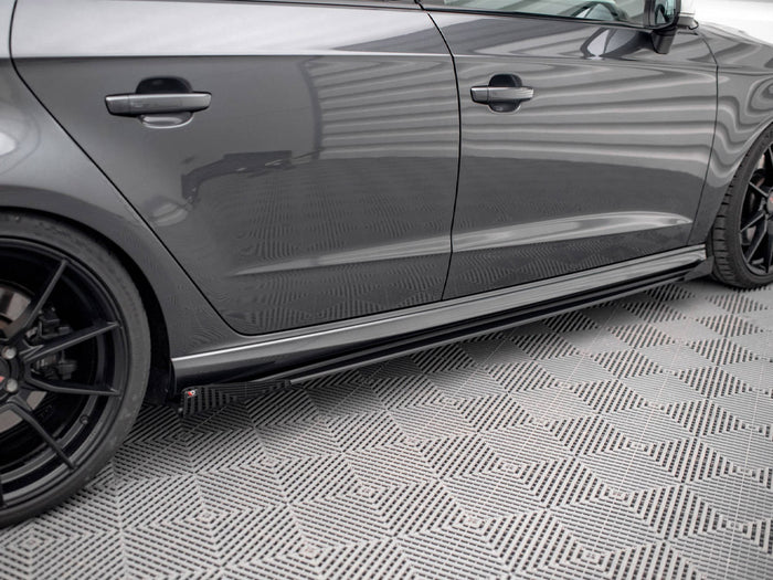 Audi S3 Sportback 8V Facelift Side Flaps - Maxton Design