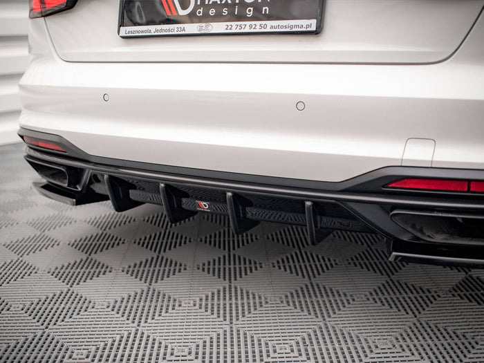 Audi A4 B9 Facelift Rear Valance - Maxton Design