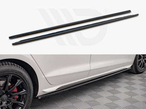Audi A4 B9 Facelift Side Skirts Diffusers - Maxton Design