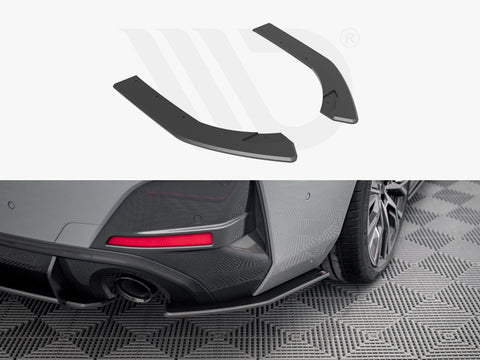 Front Lippe / Front Splitter / Frontansatz Street Pro mit Flaps für BMW 4  Grand Coupe F36 von Maxton Design