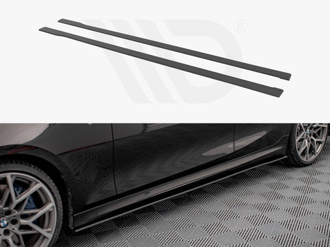 BMW 3 M-Pack G20 / G21 Street PRO Side Skirts Diffusers - Maxton Design