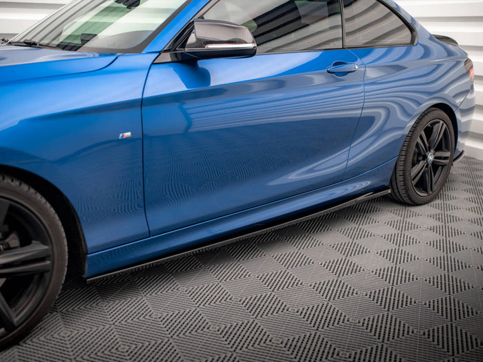 BMW 2 M-Pack F22 Side Skirts Diffusers - Maxton Design