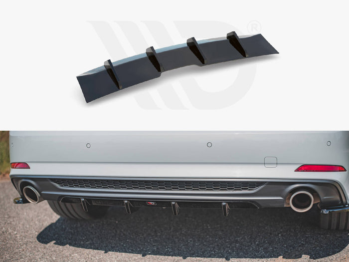 Audi A5 S-Line F5 Coupe / Sportback Rear Valance - Maxton Design