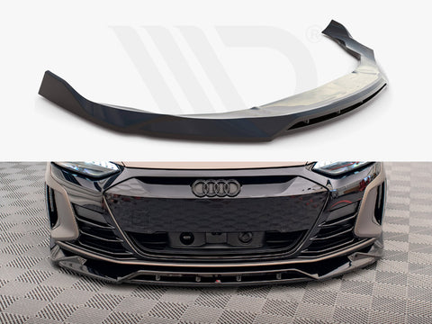 Audi e-Tron GT / RS GT Mk1 Front Splitter V.2 - Maxton Design