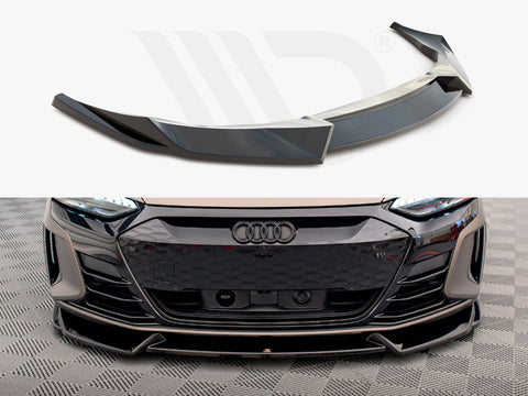 Audi e-Tron GT / RS GT Mk1 Front Splitter V.1 - Maxton Design