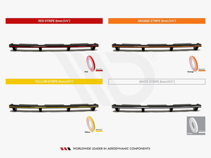 BMW 3 GT F34 Central Rear Splitter - Maxton Design