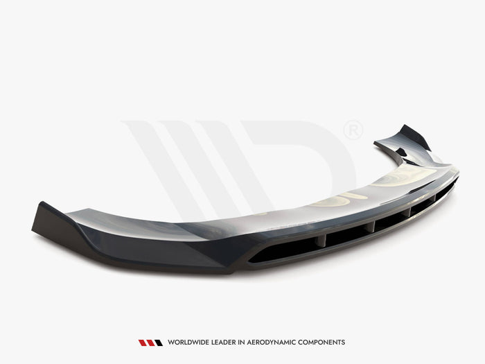 Porsche Macan Mk1 Facelift Front Splitter V.2 - Maxton Design