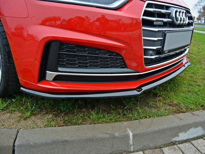 Audi S5 / A5 S-line F5 Coupe / Sportback (2016-) Front Splitter V.2 - Maxton Design