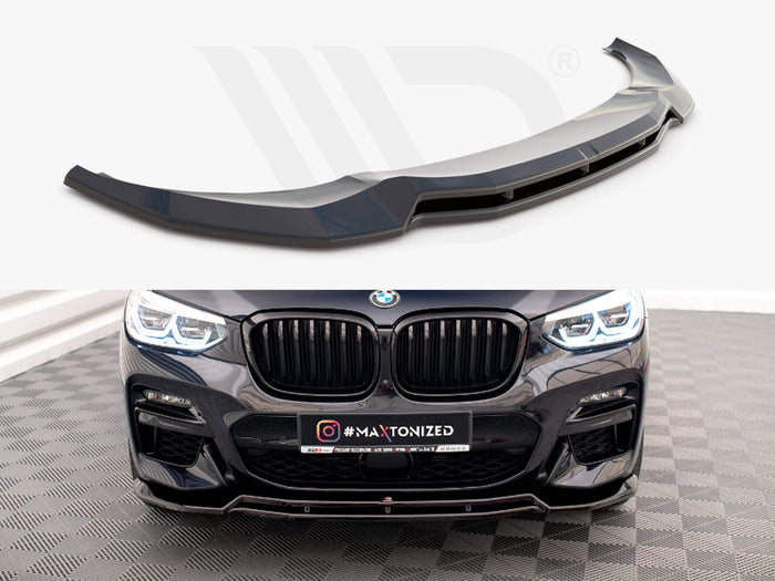 BMW X3 G01 M-Pack (2018-UP) Front Splitter V.1 - Maxton Design