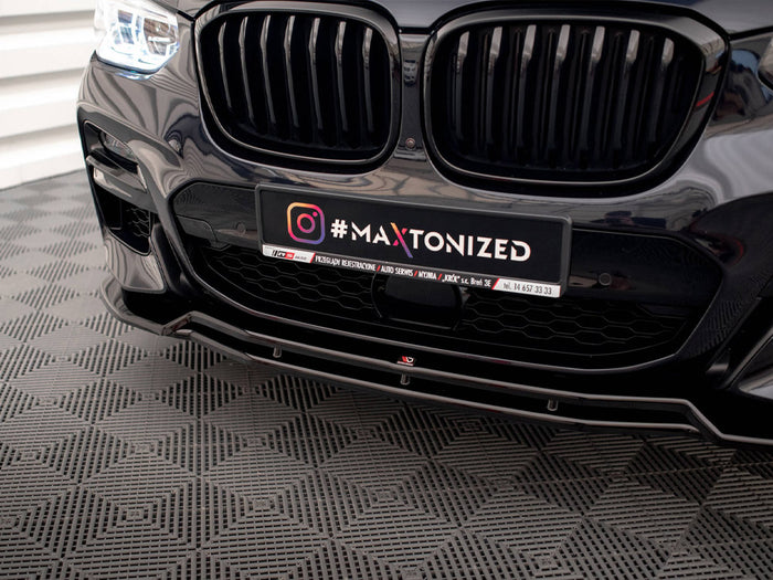 BMW X3 G01 M-Pack (2018-UP) Front Splitter V.1 - Maxton Design