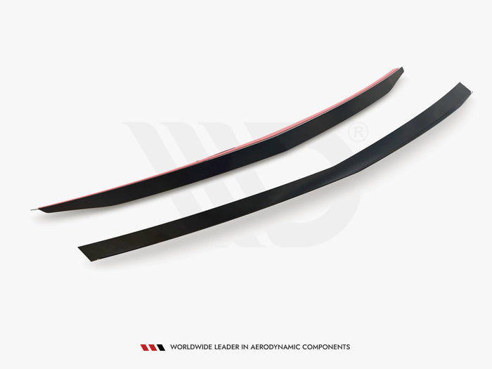 Mercedes E63 AMG / AMG-Line Sedan W212 Facelift Spoiler Cap - Maxton Design