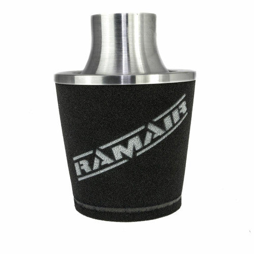 Ramair Small Foam Filter Aluminium Base 70mm OD Silver