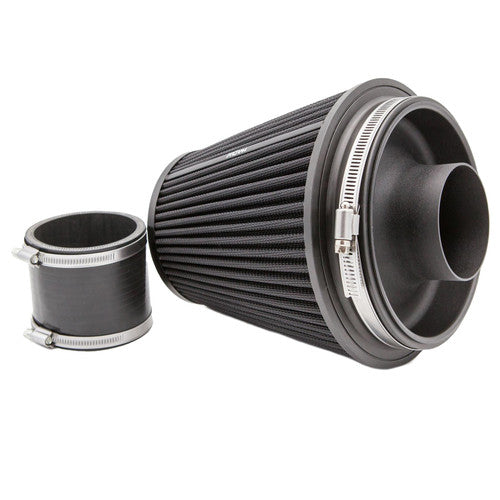 PRORAM 102mm ID Neck Large Cone Air Filter with Velocity Stack and Coupling