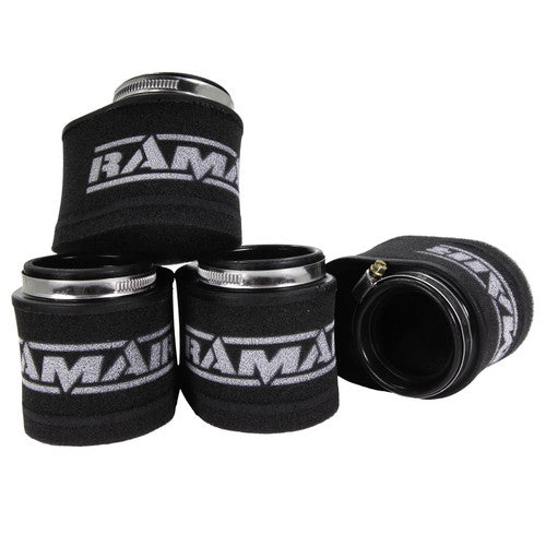 Universal Oval Foam Pod Air Filter - 55mm Carburettor Fitment - RAMAIR
