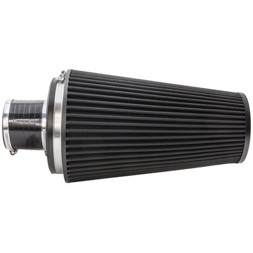 PRORAM 70mm ID Neck XLarge Cone Air Filter with Velocity Stack and Coupling