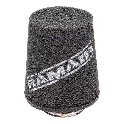 CC-264 Offset 80mm ID Neck Polymer Base Neck Cone Air Filter - RAMAIR