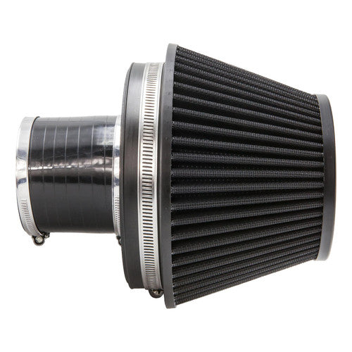 PRORAM 102mm ID Neck Medium Cone Air Filter with Velocity Stack and Coupling