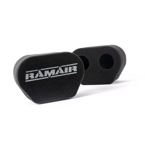 MS-016 - 2x Twin Inlet Motorcycle Carb Sock Air Filter - RAMAIR