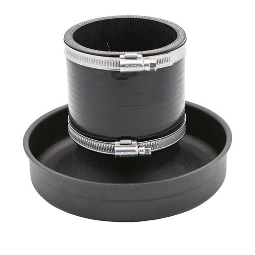 PRORAM 90mm ID Neck Large Cone Air Filter with Velocity Stack and Coupling