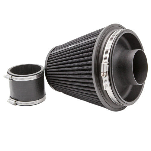 PRORAM 80mm ID Neck Large Cone Air Filter with Velocity Stack and Coupling