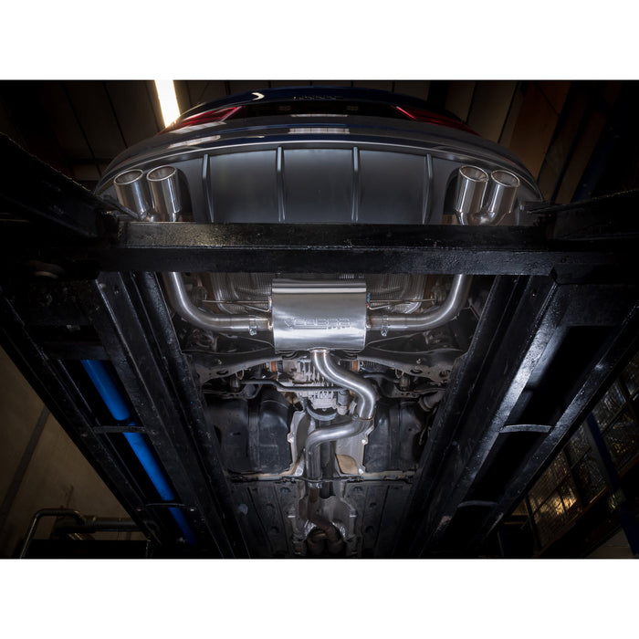 Audi S3 (8V Facelift) (19-20) (GPF Models) Saloon (Non-Valved) GPF Back Performance Exhaust - Cobra Sport