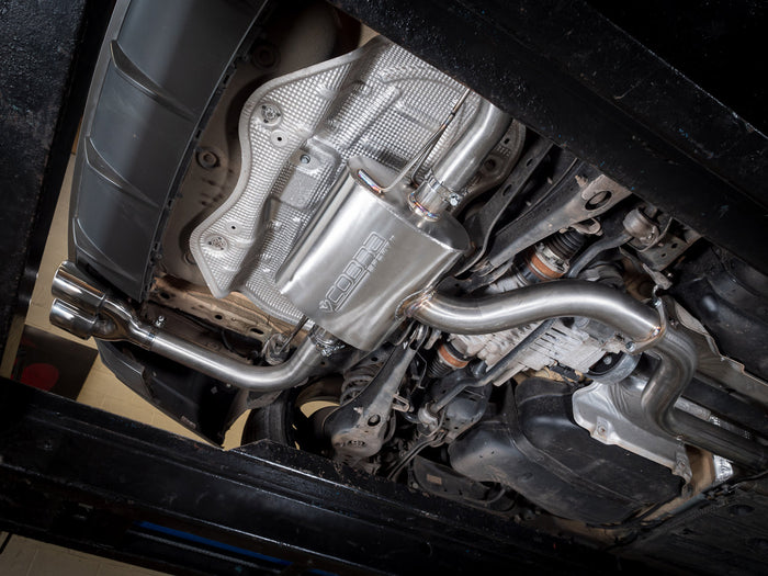 Audi S3 (8V) Saloon (Non-Valved) (13-18) Cat Back Performance Exhaust - Cobra Sport