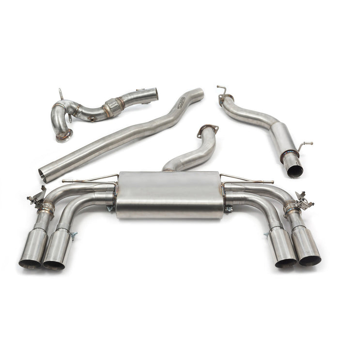 Audi S3 (8V) Saloon (Valved) (13-18) Turbo Back Performance Exhaust - Cobra Sport