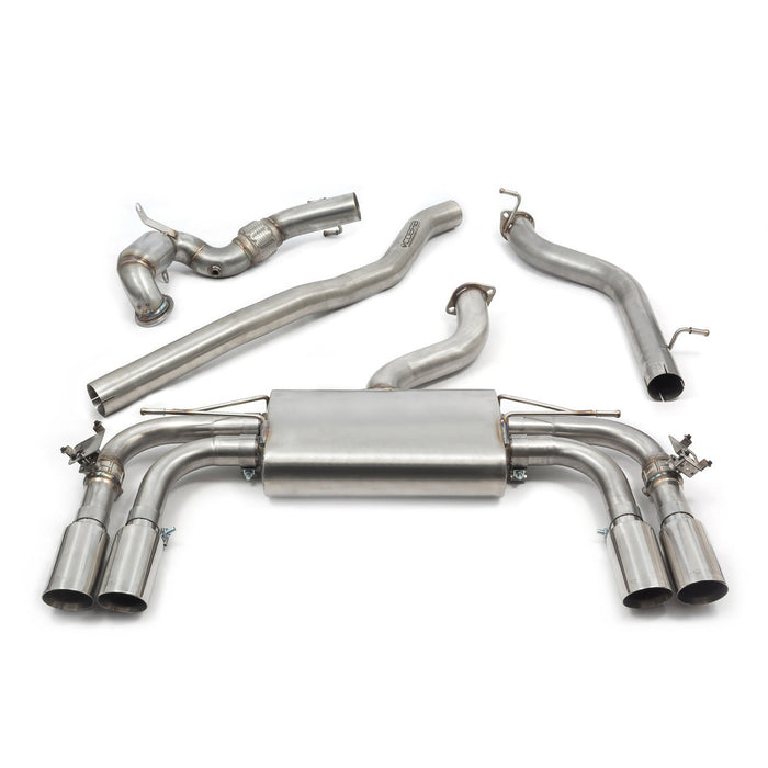 Audi S3 (8V) 5 Door Sportback (Valved) (13-18) Turbo Back Performance Exhaust - Cobra Sport