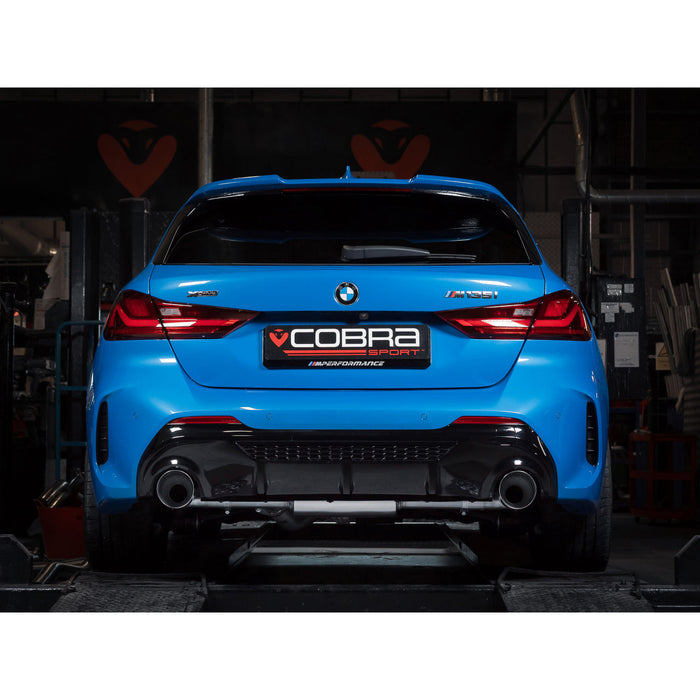 BMW M135i (F40) Turbo Back Performance Exhaust - Cobra Sport