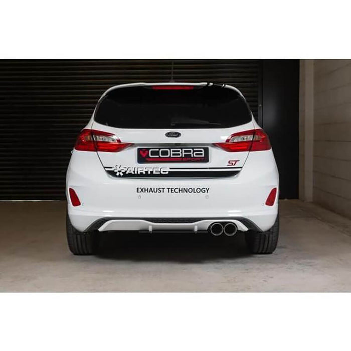 Ford Fiesta ST MK8 (2018-2020) Cat-Back Valved Exhaust - Cobra Sport