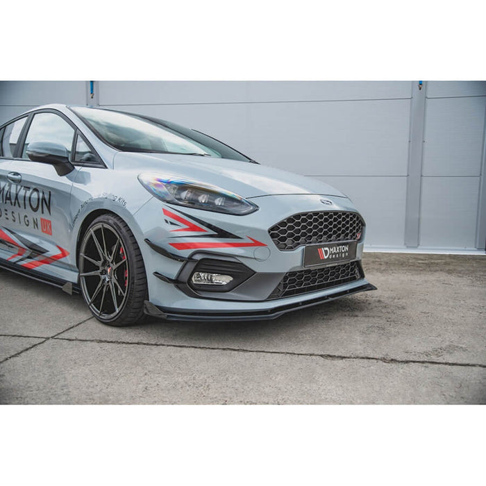 Ford Fiesta ST / ST Line Front Splitter (+Flaps) - Maxton Design