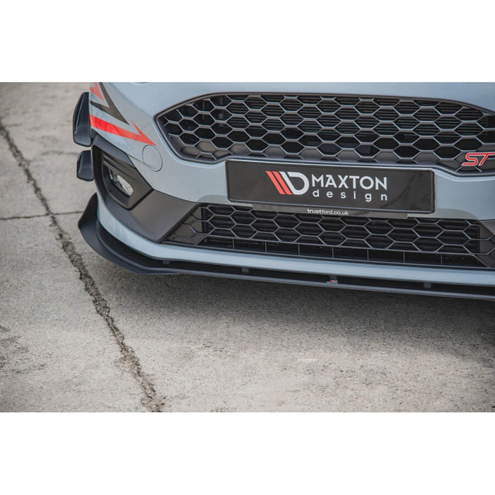 Ford Fiesta ST / ST Line Front Splitter (+Flaps) - Maxton Design