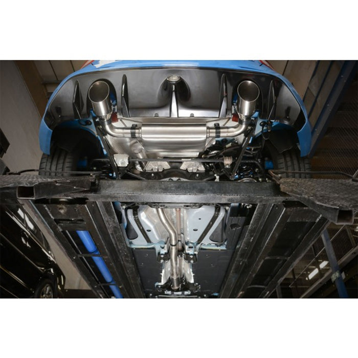 Cobra Sport Resonated Non Valved Cat Back Exhaust - Focus RS Mk3