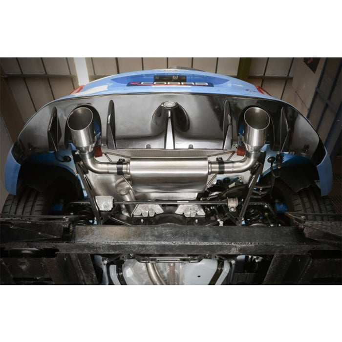 Cobra Sport Non Valved Resonated Turbo Back Sports Cat - Focus RS Mk3