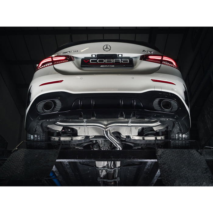 Mercedes-AMG A 35 Saloon GPF Back Rear Box Delete Race Performance Exhaust - Cobra Sport