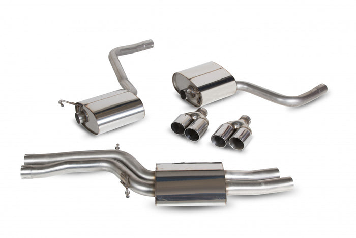 Audi S4 3.0 TSFI V6 Quattro & Avant B8/B8.5 2009 - 2016 Half System - Scorpion Exhausts