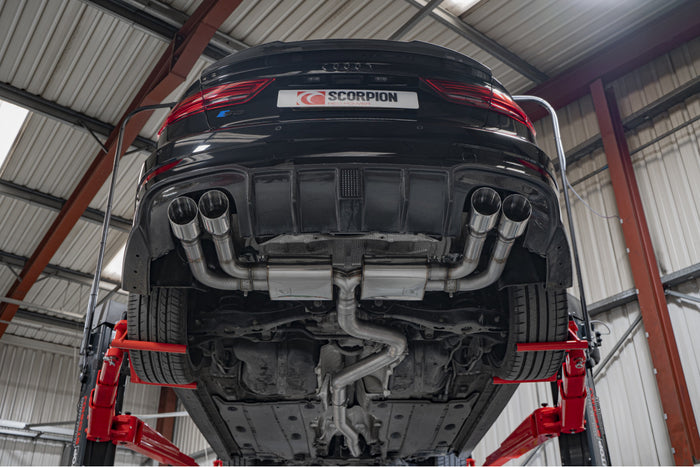 Audi S3 Saloon 8V Facelift GPF Model 2019 - 2020 GPF-Back - Scorpion Exhausts