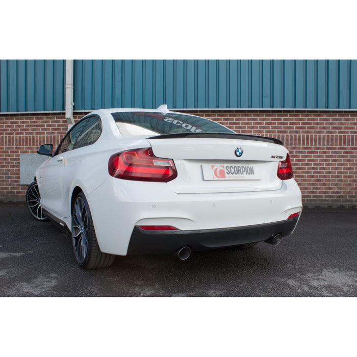 Scorpion Exhaust Cat Back System (Electronic Valves) - BMW M235i