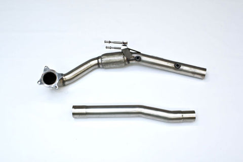 Audi  A3  2.0T FSI 2WD 3 door From 2003 To 2012 -  Large-bore Downpipe and De-cat