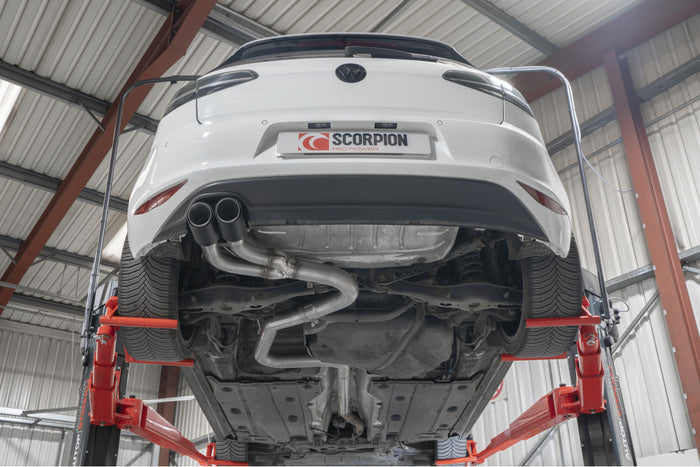 Volkswagen MK7 GTD 2013 - 2017 Cat-Back - Scorpion Exhausts